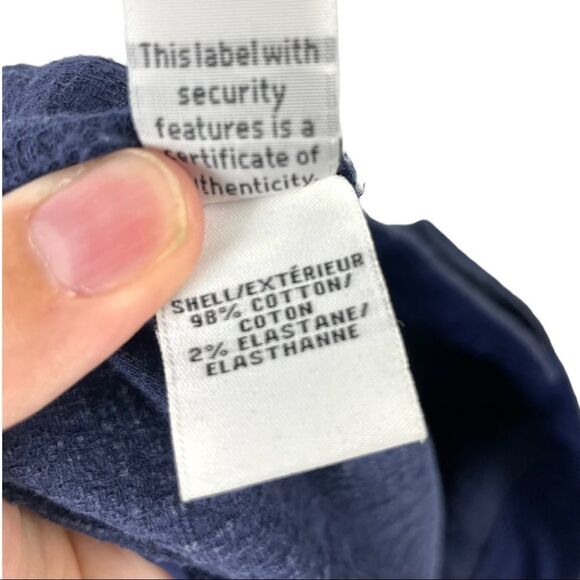 Dvf Diane Von Furstenberg Nicola Midnight Blue Wide Leg Pants Size 14 - Picture 9 of 9